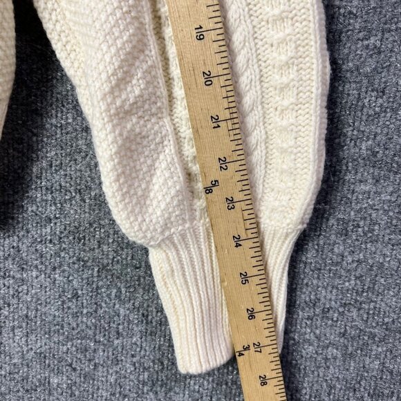 NEW $110 Madewell Hollydene Ruffle-Shoulder Pullover Sweater Size Small WOOL - Picture 7 of 9